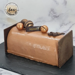 Bûche marron poire