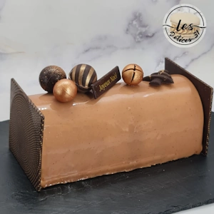 Bûche marron poire