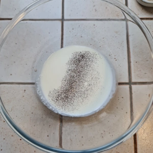 Entremet café noisette