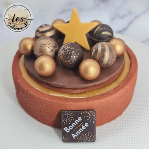 Entremet café noisette