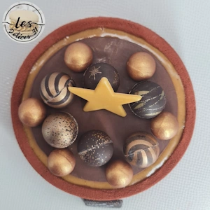 Entremet café noisette