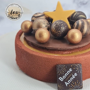 Entremet café noisette
