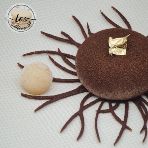 Entremet poire et marron