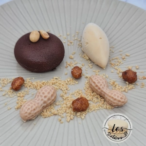 Entremet cacahuète