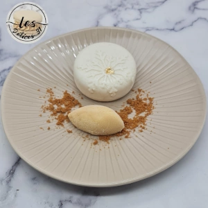 Entremet poire et spéculoos