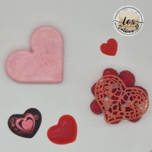 Cœur framboise
