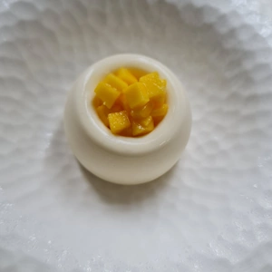 Panna cotta mangue