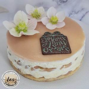 Entremet poire mascarpone