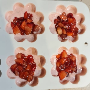 Trèfle pistache framboise