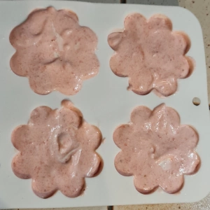 Trèfle pistache framboise