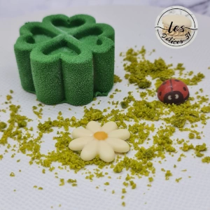 Trèfle pistache framboise