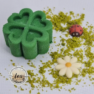 Trèfle pistache framboise