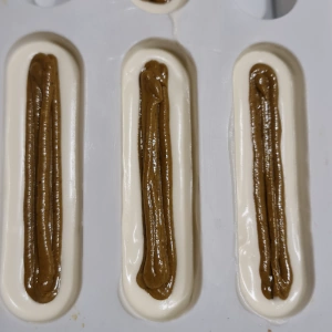 Entremet pistache fleur d'oranger