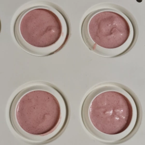 Entremet framboise et papillon