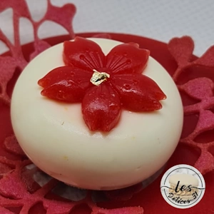 Entremet citron fraise