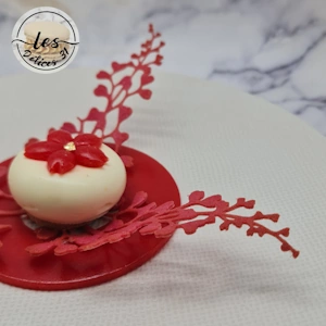 Entremet citron fraise