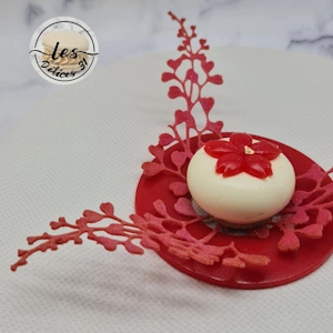 Entremet citron fraise