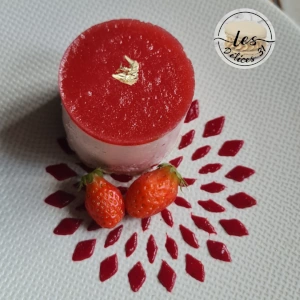 Bavarois fraise