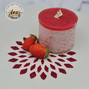 Bavarois fraise