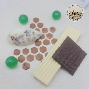 Entremet menthe chocolat