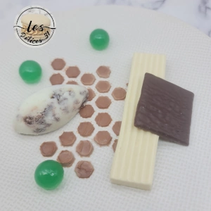 Entremet menthe chocolat