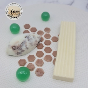 Entremet menthe chocolat