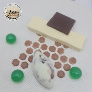 Entremet menthe chocolat