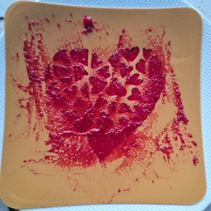 Cœur fraise