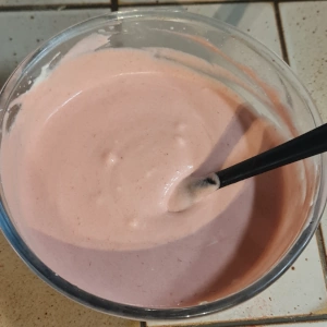 Gâteau fraise pistache