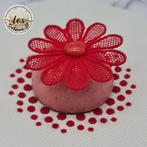 Dôme fraise