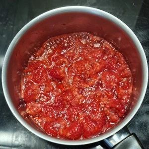 Fleur pêche framboise