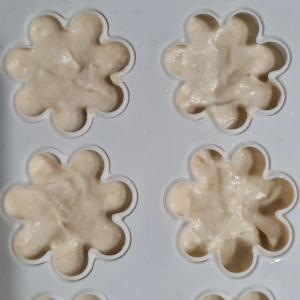 Fleur pêche framboise