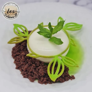 Entremet menthe cacao