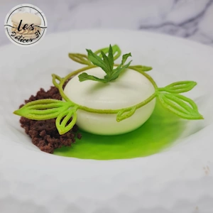 Entremet menthe cacao