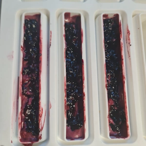 Entremet myrtille