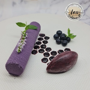 Entremet myrtille