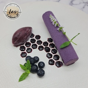 Entremet myrtille
