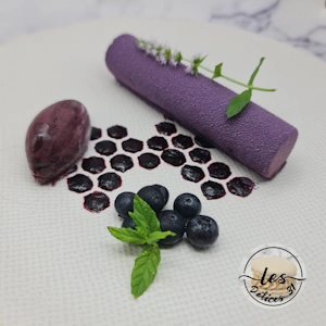 Entremet myrtille