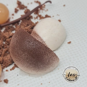 Champignons et poire