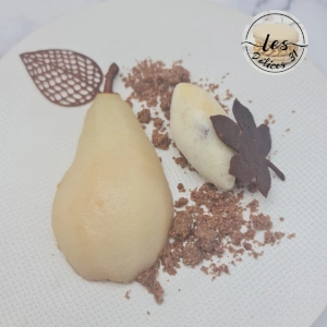 Poire au sirop