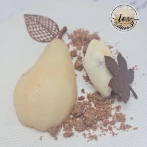 Poire au sirop
